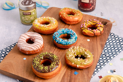 Immagine della ricetta Ciambelle DONUTS alla farina di mandorle