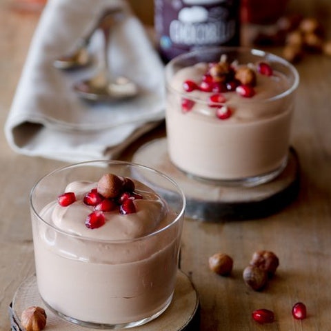 Mousse di yogurt greco e Chocobella
