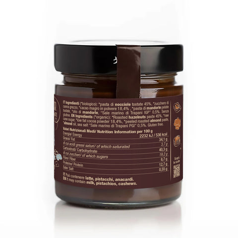 Chocobella Noir Cristalli di sale di Trapani IGP