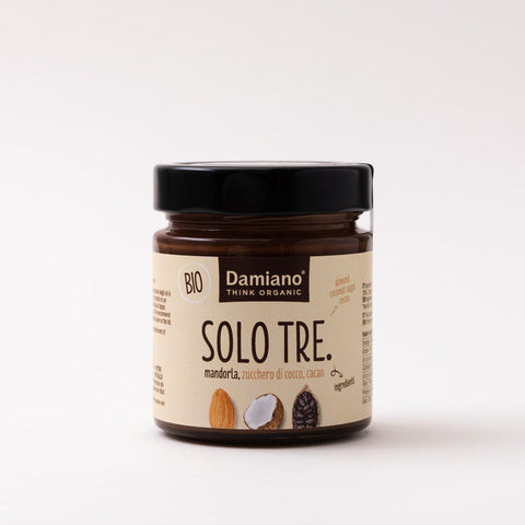 Solo Tre: Mandorla, Zucchero di cocco, Cacao