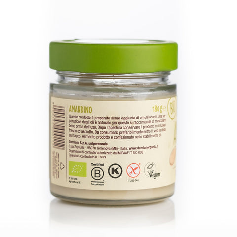 Crema di Mandorle Pelate Crunchy - Amandino 100%