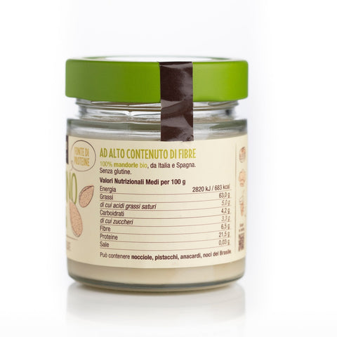 Crema di Mandorle Pelate Crunchy - Amandino 100%