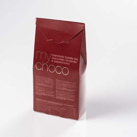 Mandorle al Cioccolato Fondente e Peperoncino - MyChoco