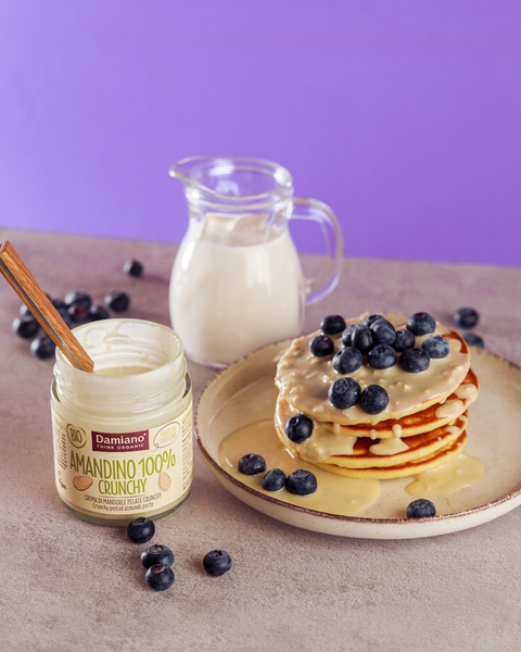 Crema di Mandorle Pelate Crunchy - Amandino 100%